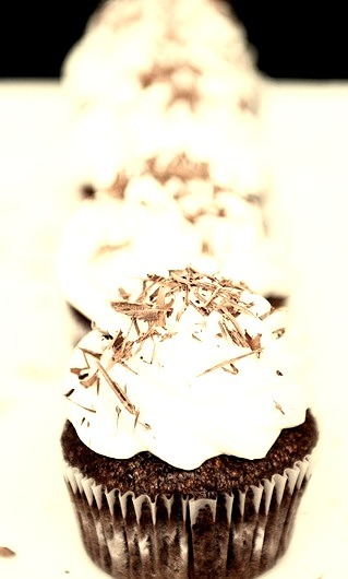 Flourless Chocolate Hazelnut Cupcakes